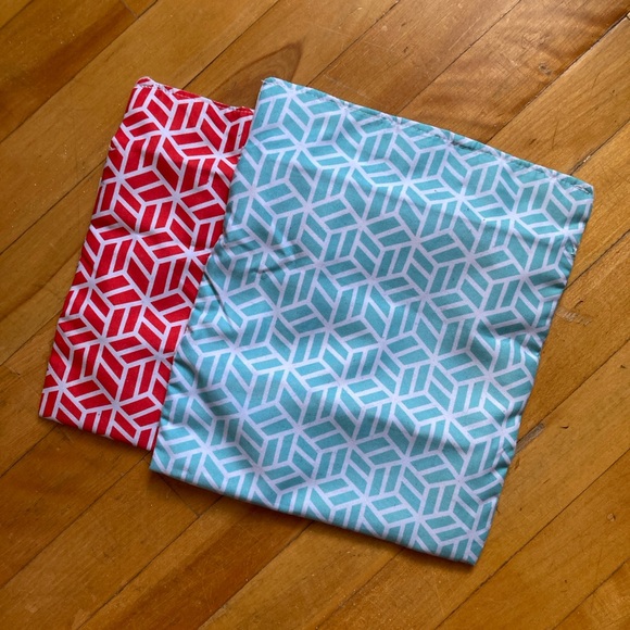 💚 2x Geometric Patterned Reusable Food Savers - Picture 7 of 11